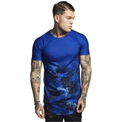 China Casual the new trend of round collar T-shirt printing design short sleeve T-shirt men's men's clothing for sale