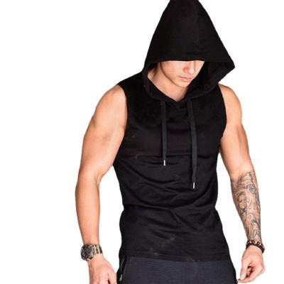 China European and American men's sports vest balance body elastic breathable fitness QUICK DRY sleeveless vest for sale