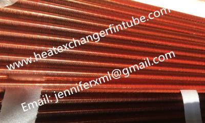 China C12200 C70600 Core L/LL/KL Type Fin Tube OD25.4X1.245mm for sale