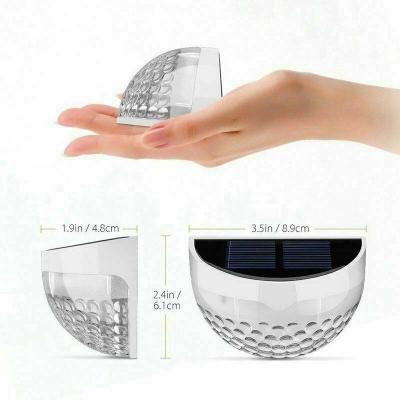 China Two solar garden motion sensors are installed, which are suitable for solar outdoor waterproof fence lights on balcony step walls for sale