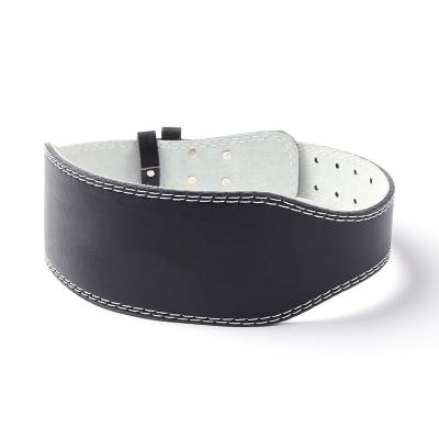 China New Type Breathable Weightlifting Belt Bargain Price Men Leather Weightlifting Training Belt for sale