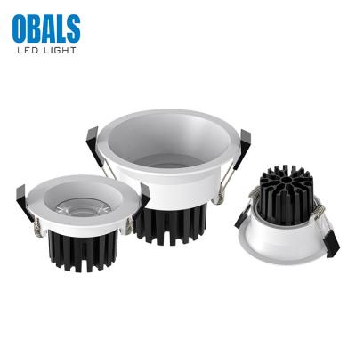 China OBALS Modern Best Price Decoration COB Indoor Round 10W Recessed Mounted Led Down Light for sale