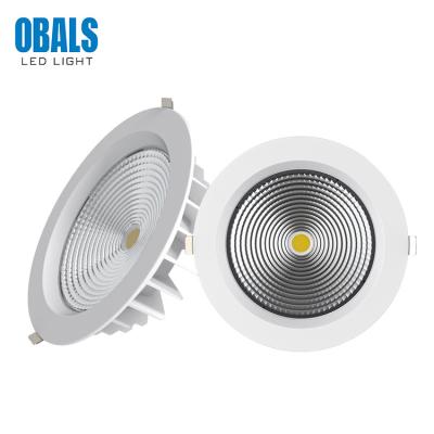 China Modern OBALS CE SAA RoHS Certified Indoor Recessed Round SMD 30watt 40watt Led Downlight for sale