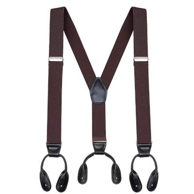 China Luxury Fashion Hot Sale Button Braces Suspenders for sale