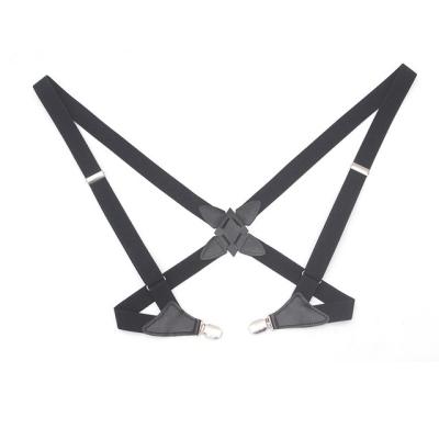 China X-back Classic Fashion Adult 2 Clips Slim Suspenders for sale