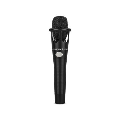 China 2021 New Design E300 Condenser Handheld Live Broadcast Suite Wired Microphone New For Online Chat for sale