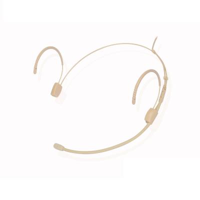 China Worn Skin Color Professional Wholesale Head Condenser Microphone Conference Headset Microphone Recording Cable Microphone for sale