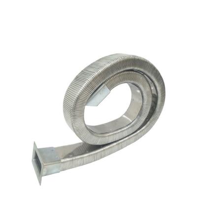 China Machining Center Machine tool chain Rectangle Metallic  shield  hoses total enclosed steel cable drag chain for sale