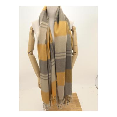 China Quality Assurance 100%WOOL Soft 100% Camel Wool/Long Warm Wool Warm Scarf For Autumn And Winter for sale