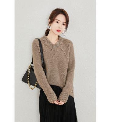 China 2021 Autumn Design OEM Black Cashmere Wool 100% Breathable New Knitted Women's Vest Sweaters For Ladies for sale