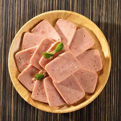 China Quality Guaranteed Canned Canned Ham Pork Luncheon Meat With Cut Tin Cans for sale