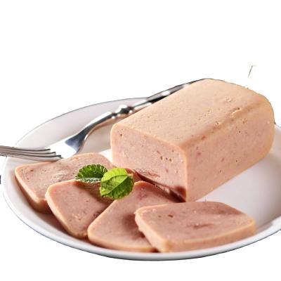 China Quality Guaranteed Canned Canned Ham Pork Luncheon Meat With Cut Tin Cans for sale