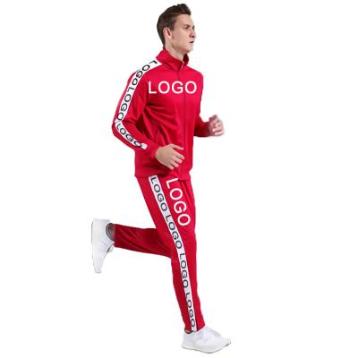 China Winter Breathable Logo Printing Jogging Tracksuit Mens Custom Made Empty High Quality 2 Piece Sweatsuit Sets for sale