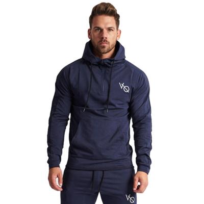 China Wholesale Custom Men's Breathable Logo Sweatsuit Sweatsuit Sets Two Piece Jogger Suits Sportwear Tracksuit for sale