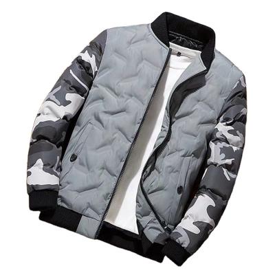 China New Arrivals Fashion Winter Plus Size Baseball Men's Bomber Jacket High Quality Polyester for sale