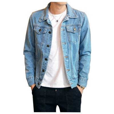 China Men's Denim Jacket Slim Casual Solid Viable Plus Size Jean Jacket Chaqueta Hombre Mens Cowboy Mens Bomber Jacket for sale