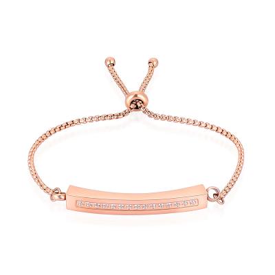 China CLASSIC Stick Diamond Customize Bangles Girl Bracelets Charm Bangle Charm Designers Wholesale Bracelets for sale