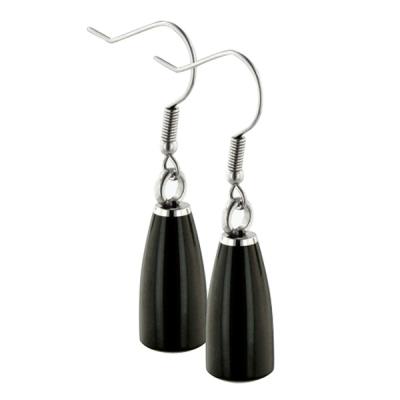 China New CLASSIC type black plated creative colorful dangle earrings for men women girls for sale