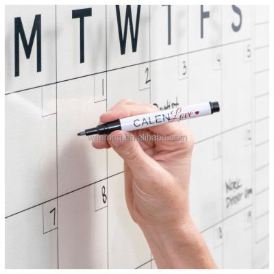 China Durable Hot Sales Customized Magnetic Weekly Monthly Fridge Dry Erase Daily Planner Daily Calendar Acrylic Whiteboard for sale