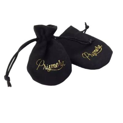 China Gift Storage/Luxury Packaging 2022 New Products Sell Well Custom Color And Logo Drawstring Velvet Jewelry Bag Necklace Pouch for sale