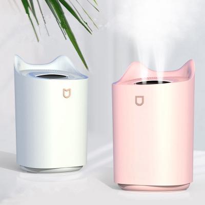 China Newest Arrival Car Large Capacity Personal Air Humidifier Attractive Small Desktop Room with Colorful Light for sale