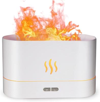 China Hot Selling Flame Humidifier 2022 Drop Shipping Aroma Diffuser With Humidifier for sale