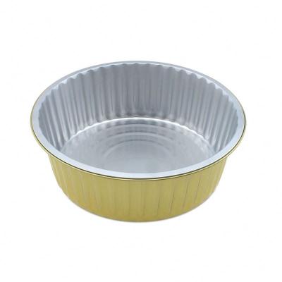 China Aluminum Foil Disposable Food Bowls Heat Resistant Take Out Food Containers With Lid for sale