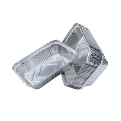 China Disposable Food China Suppliers Aluminum Foil Container /lunch Box /Tray For Food Packaging for sale