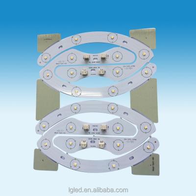 China Best Price Color Aluminum Dual Panel Light Assembly PCB SMD 2835 Led With Chip For Panel Light Led Module for sale