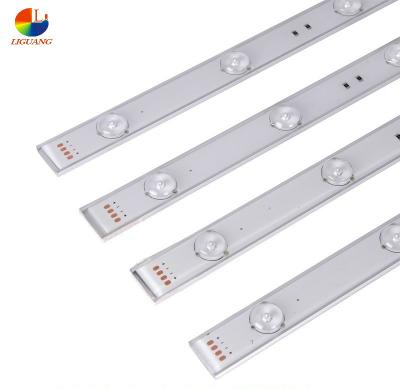 China NEW HOTEL module 4000k led strip rgbw heat resistant white aluminum customize 12v 5050 60leds rgb led light bar for sale