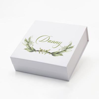 China Wholesale Square Bridesmaid Proposal Recyclable Personalized Digital Printing Gift Boxes for sale