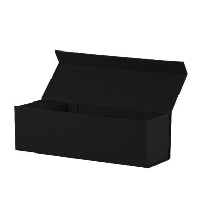 China Recyclable Black Glass Bottle Packaging Wine Standard Magnetic Gift Box Wholesale for sale