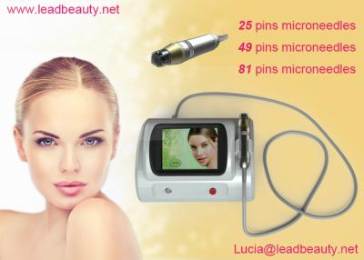 China Portable 5Mhz fractional RF microneedle machin with 0.25-3mm needle depth for sale