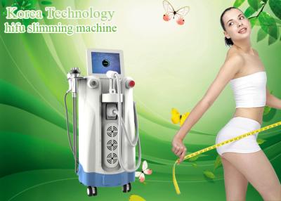 China medical CE approval 500,000 shots Hifu slimming machine as liposonix,  ultrashape with 10.4 inch big screen for sale