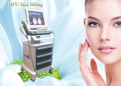 China Korea imported 1.5 / 3 / 4.5, 13mm heads hifu face lifting machine / 10,000 shots ultrasound hifu machine for sale