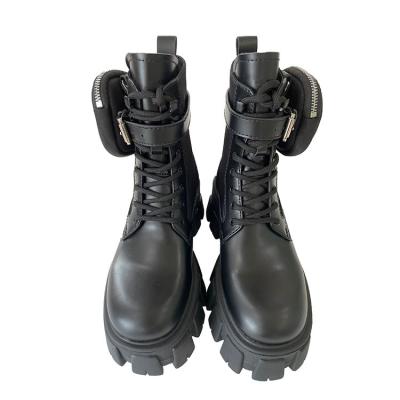 China Waterproof Reliable Manufacturer Customize Individuality Hiking Women Boots Rain Boots With Pocket Decorate for sale