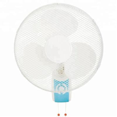 China Lower Noise 16 Inch Home Wall Mounted Fan With 3 Speeds for sale