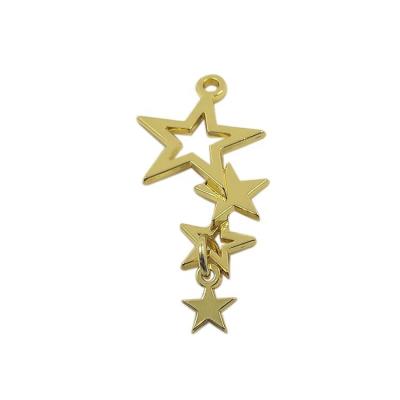 China Fourstars Eco - Friendly Shape Designed Metal Decoration Customized Logo Tag for sale