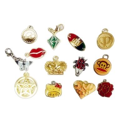 China High Quality Eco-Friendly Luxury Cute Custom Small Pendants Metal Necklace & Charms Bracelet Jewelry Charms China Factory Wholesale for sale