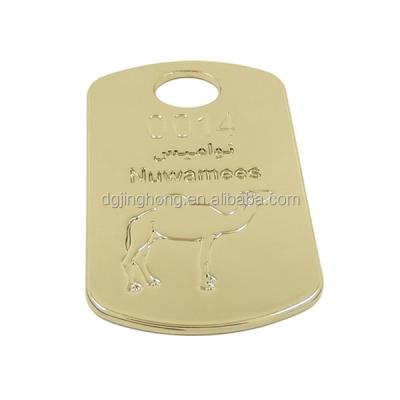 China Custom Silver Europe Camel Metal Dog Tags for sale