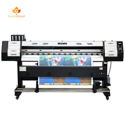 China Best large format plotter eco solvent banner print shops 1.6m 1.8m 3.2m 1440dpi Aily cable printer with dx5 print head for sale