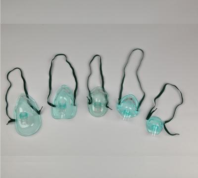 China Face aerosol mask, silicone oxygen mask for sale