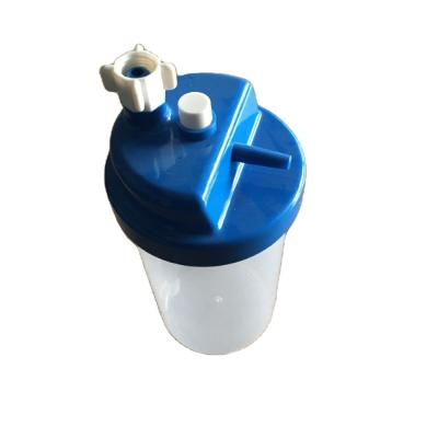 China Single use humidifier jar oxygen flow meter using, oxygen humidifier bottle, disposable humidifier cup for home oxygenerator for sale