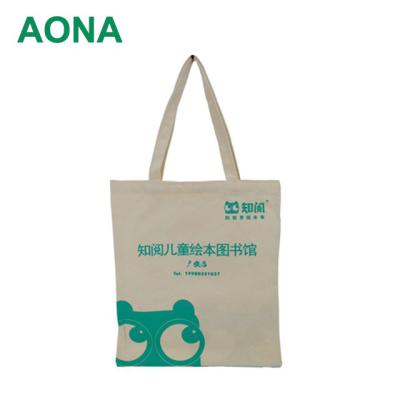 China Shopping Gift Tote Bag Durable High Quality Cotton Canvas for sale