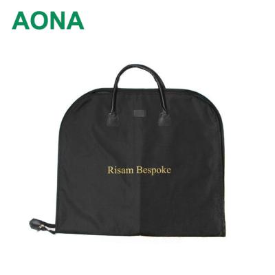 China Promotional Breathable Nonwoven Shopping Bag Clothes Protector Covers Garment Bags For Clear Window Suits for sale