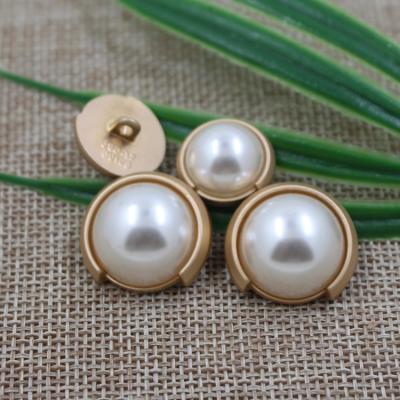 China Viable Low Price Custom Fashion Leg Metal Bead Shirt Button For Clothing for sale