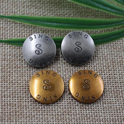 China Decoration Hardware Nickel Free Wholesale Accessories Studs Buttons Garment Rivet For Clothes for sale