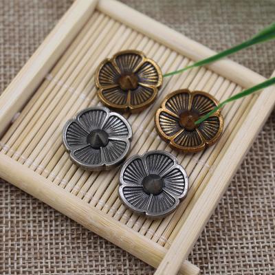 China Factory wholesale fashion design flower rivet nickel free for garment decoration hardware accessories for sale