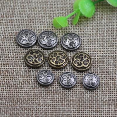 China Wholesale Custom Metal Wallet Hardware Accessories Garment Nickel Free Rivet for sale