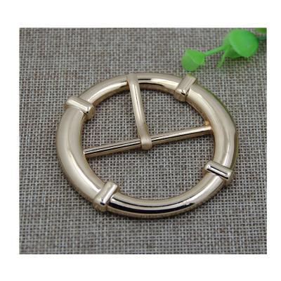 China Factory direct high quality alloy buckle round metal ring pin buckle for clothing, bag buckle accessories.belt with buckle for sale